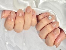 ネイルネージュ 錦糸町(Nail Neige)/ちゅるんとマオジェルワンカラー