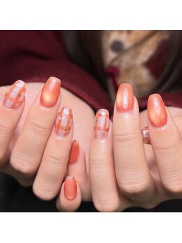 ビー 中町(bii)/オレンジネイル