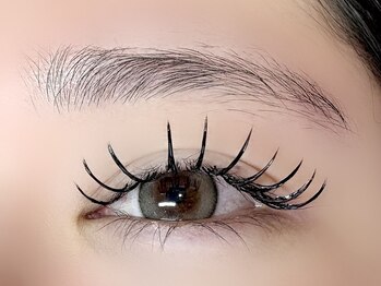 Noa eyelash&eyebrow/ダブルフラット80束