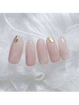 4月オフィスネイルサンプル