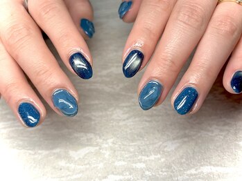 ブルーカラーデザイン♪