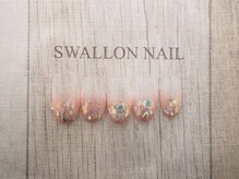 スワロンネイル(SWALLON NAIL)/梅雨ネイル