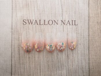 スワロンネイル(SWALLON NAIL)/梅雨ネイル