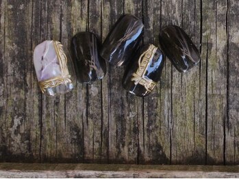 ゆびノさき イバラキシ(ibarakishi)/黒メタ