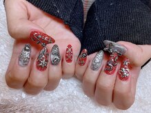 レアネイル 新宿(le'a nail)/ゴージャスネイル