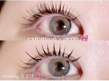 アイラッシュ アズリア(eyelash Azuria)/エクパ【エクステ×パーマ】