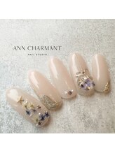 アンシャルマンネイルスタジオ(Ann charmant nail studio)/セレクトアートコース¥6,800～