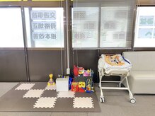 整骨院こころ 玖村院/キッズスペース、バウンサー完備
