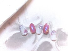 ハッピービューティー(Happy Beauty)/紫陽花ネイル