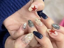 ゆびノさき イケブクロ(ゆびノさき+ikebukuro)/星ネイル