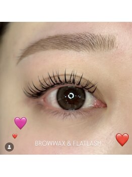 ターコイズ(TURQUOISE)/brow wax × eyelash