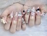 【ジェル】10本アート・ストーン・パーツつけ放題 ¥10980→¥8950