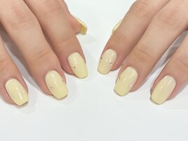 レモンイエローネイル