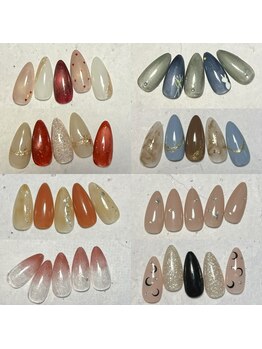 リーフィー(leafy)の写真/【光の森近く・合志市プライベートサロン】定額デザインが充実！手がキレイに見えるお手伝いをします☆
