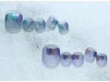 ブリオン 六本松店(Bullion)/ミラーグラデーションネイル