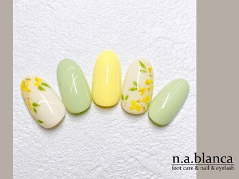 エヌエーブランカ 東白楽店(n.a.blanca)/4月限定・定額デザイン