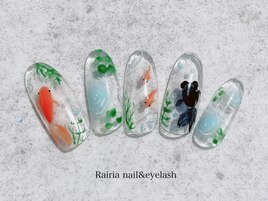 金魚ネイル