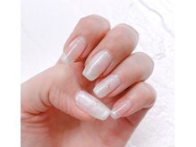 モモ(MOMO)/キラキラハートネイル