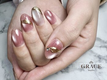グレース ネイルズ(GRACE nails)/ぷるマグ×ミラー