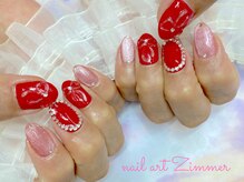 ネイルアート ジマー/90minart/パラジェル/韓国リボン