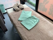 ほぐす蔵の雰囲気（お着換え無料でご準備ございます。）