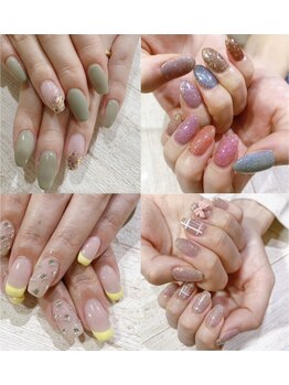 アウラ 新宿西口店(aura)の写真/【時間制サロン15分¥1200】シンプル/トレンド/ニュアンス/個性派/韓国/ワンホン/王道もどんなデザインも♪