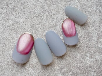 ぷっくりマグのポイントアート