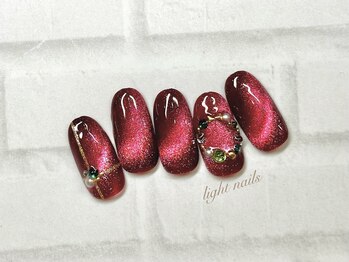 ライト ネイルズ ニシノミヤ(light nails NISHINOMIYA)/クリスマスネイル