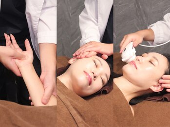 ゲントツ 新宿の写真/【速小顔人気No1】小顔矯正+毛穴洗浄+ヒト幹細胞導入¥33000→¥13000小顔美肌フルコース