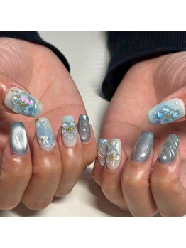 フラワーネイル/お花ネイル