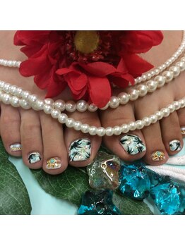 ヤシの木フット