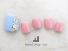 ナチュラルデザイン 品川本店(Natural Design)/オフ込アート2本込フット