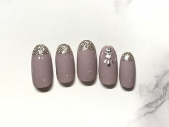 ネージュ バイ リアンジュ 辻堂(Neige by Reange)/ラメストレートフレンチ