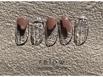 リロウ(relow)/2月キャンペーンネイル