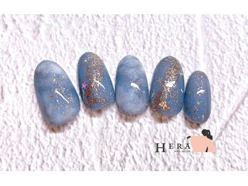ヘラー 渋谷(HERA)/七夕　ラメ　ブルー　スター　星