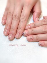ハーティーネイル hearty nail 溝の口店/定額デザイン￥10000