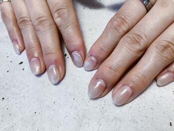 ヘアーアンドネイル ルシア(Hair&Nail Lucia)/ラメカラーグラデーション