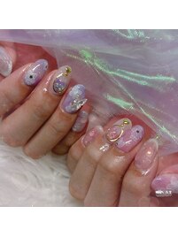 梅雨ネイル¥8000～