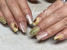 リンク(link)/ひまわり　マグネット★