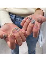 ラッシュラブ 梅田店(Lash love)/ネイル 赤 ネイル フレンチ