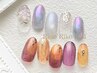 【新規オフ無料】人気NO.1★イベントネイル6980円◇Autumn collection