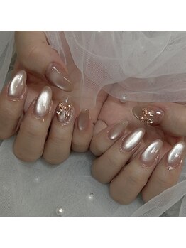 ナナ パラジェル フィルイン マツゲパーマ パリジェンヌ(NANA)/《NAIL》ワンカラーonパーツ