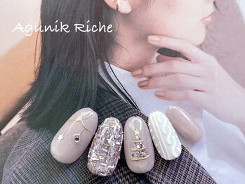 アグニークリッシェ(Agunik Riche)/【クリスマスネイル】
