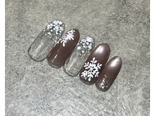 テラスアヴェダ ららぽーとエキスポシティ(Terrace AVEDA)/雪の結晶ネイル