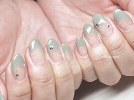 なみなみフレンチネイル