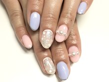 クォーターリゾートネイル(QUARTER RESORT nail)/結晶ネイルネイル☆