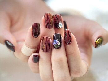 アニマル ゼブラ ブラウン