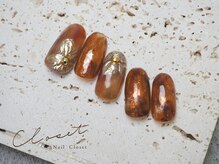 ネイルクローゼット(Nail Closet)/11月　Monthly Design