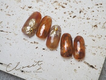 ネイルクローゼット(Nail Closet)/11月　Monthly Design