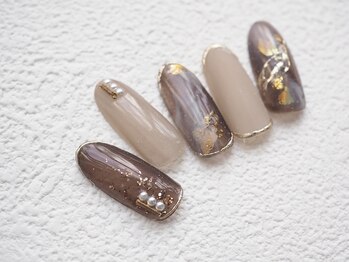 ルームイチマルニ バイ マルメネイル(room102 by malmonail)/定額¥13200 担当:澁谷